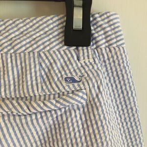 Vineyard Vines Cropped Seersucker Pants Size 4